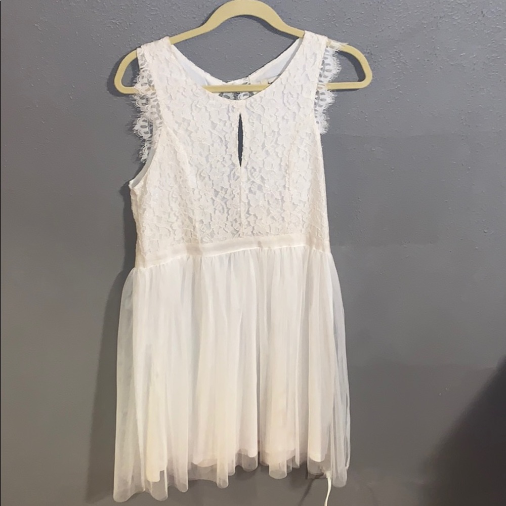 White dress